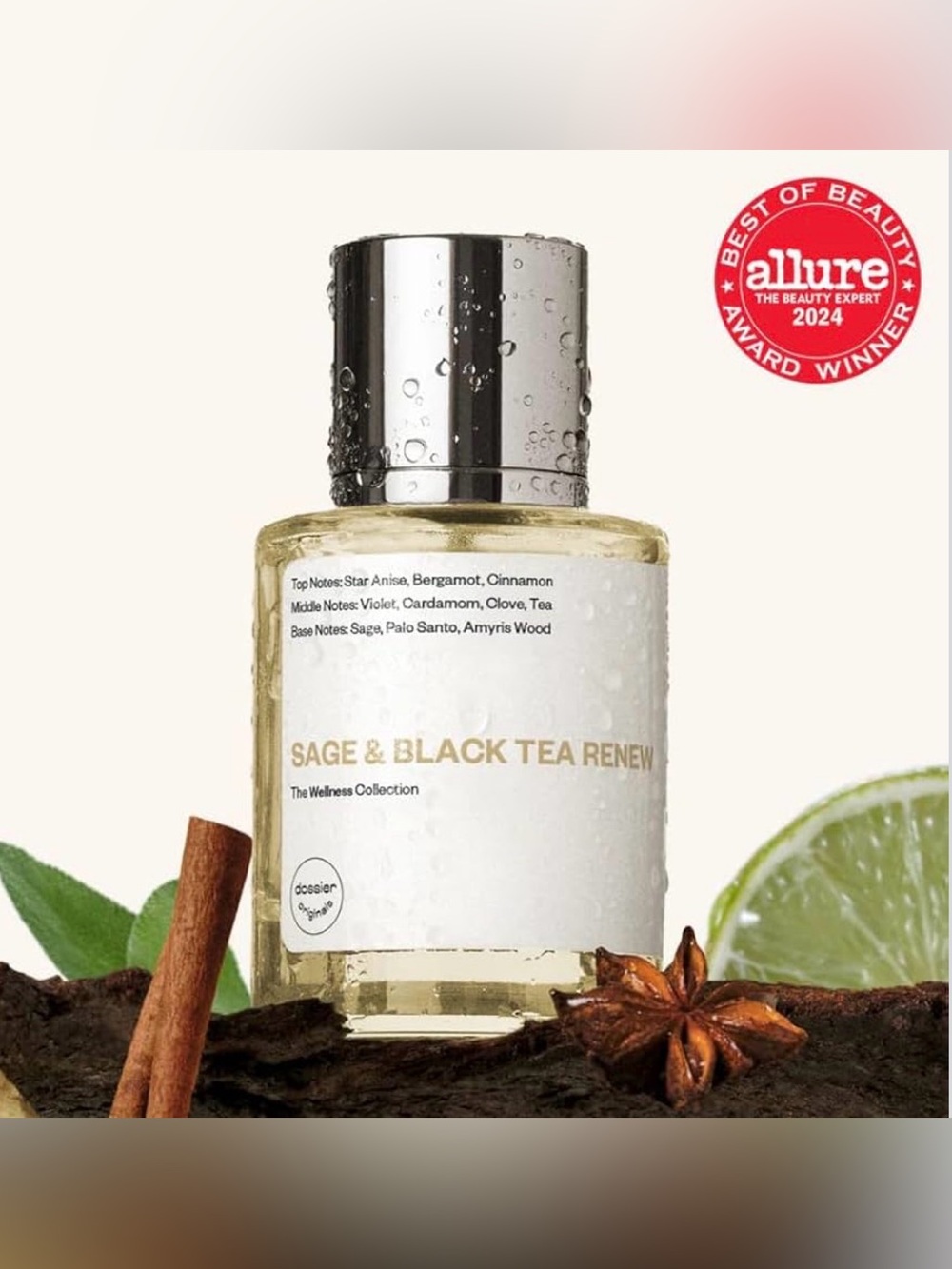 NIB Dossier Sage & Black Tea Renew, 50mL